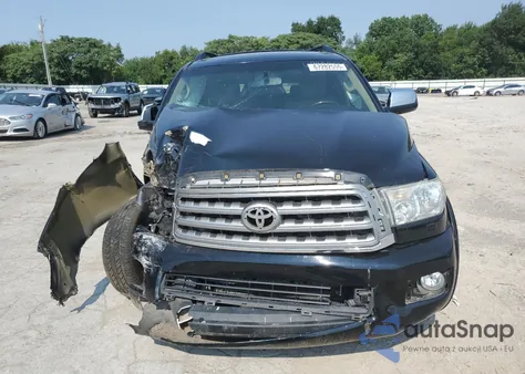 2012 Toyota Sequoia Platinum from USA, damaged, VIN 5TDDW5G11CS065307